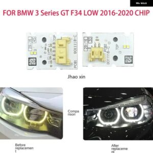 BMW ホワイトライト 3シリーズ GT F34 低 2016-2020 ヘッドライト DRL チップ バラスト チップ回路基板光源ボードチップ