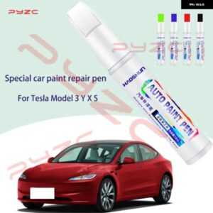 テスラ モデル X ペイントタッチアップペンキット ペイントスクラッチリペア スクラッチリムーバーペイントリペアセット自動車アクセサリー