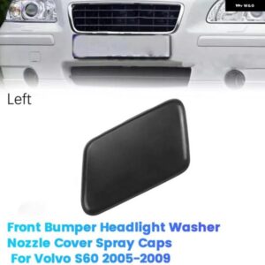 ボルボ フロント バンパー ヘッドライト ウォッシャーノズル カバー ジェット S60 2005-2009 ヘッドランプ ウォッシャージェット CA