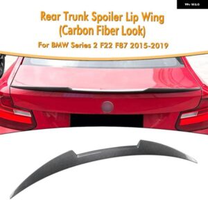 BMW M4 スタイル リア トランク リッド スポイラー ウィング 2シリーズ F22 F87 M2 2015-2019 220I 228I 230I M235I クーペ 2ドア テール スプリッター