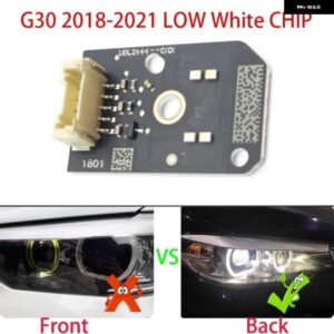 BMW 2X ホワイトライト 5シリーズ G30 2018-2021 低車 ヘッドライト DRL チップ バラスト チップ回路基板光源ボードチップ