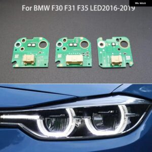 BMW 2016-2019 F30 F35 330I 340I LED ヘッドライト デイタイム ランニングライト DRL モジュール ホワイト ヘッドライト DRL チップ バラスト チップ