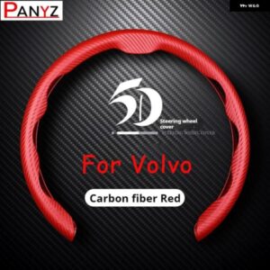 ボルボ カーボン柄 ステアリングホイール カバー XC40 XC60 XC90 S60 S90 S80 C30 V40 V60 V70 V90 カーアクセサリー