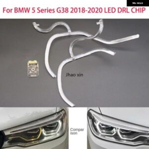 BMW 5シリーズ G30 2018-2020 LED ヘッドライト DRL ライトストリップエンジェルアイチップ バラスト モジュール ライト メンテナンス 部品