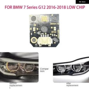 BMW ホワイトライト 7シリーズ G12 低 2016-2018 ヘッドライト DRL チップ バラスト チップ回路基板光源ボードチップ