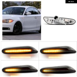 BMW 3シリーズ E81 E82 E87 E88 E90 E91 E92 E93 E46 E60 E61 X3 E83 X1 E84 LED ダイナミックサイドマーカー ウィンカーライト フェンダーランプ