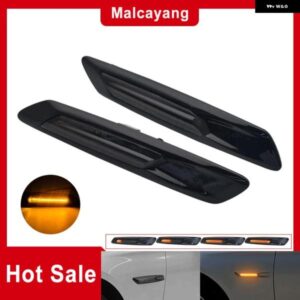 BMW 2個ウインカー 1 3 5シリーズ LED ダイナミックサイドマーカー ウィンカーライト F30 E90 E91 E92 E93 E46 E60 E61 F10 スタイル