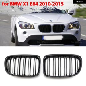 BMW フロントフードキドニー グリル ABS デュアルライン互換性 X1 E84 2010-2015 カーアクセサリー