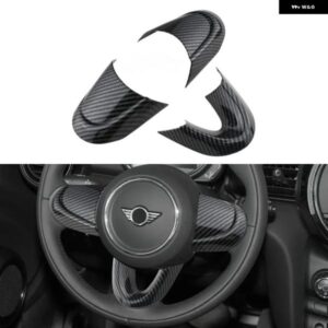 BMW ABS カーボン ステアリングホイール パネル カバー スパンコール トリム ミニクーパー F54 F55 F56 F57 F60 カーアクセサリー