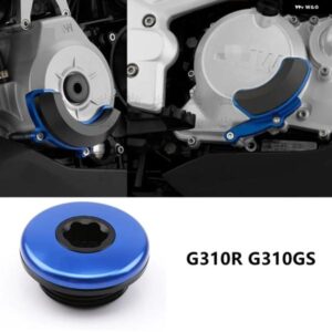 BMW G310R G310GS アクセサリー オートバイ エンジン プラグカバー キャップ /G310GS アルミフード装飾カバー 2017 2018 2019