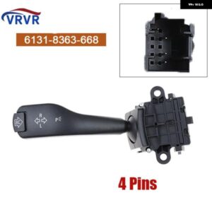 BMW 6131-8363-668 61318363668 4ピン ステアリングコラムウィンカー インジケーター ワイパー ストークスイッチ E38 E39 E46 E53 E83 E83N