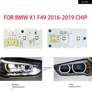 BMW ホワイトライト X1 F48 F49 2016-2019 ヘッドライト DRL チップ バラスト チップ回路基板光源ボードチップ