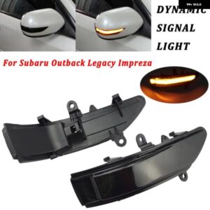 スバル 2X LED ダイナミック ターン シグナル ライト アウトバック レガシィ 2008-2016 フォレスター 2011-15 サイ