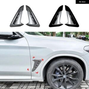 BMW フロントフェンダーサイド エアベント カバー トリム X3 G01 X4 G02 M スポーツ 2018-21-2023+ マッドガード フェンダー アウトレット 装飾
