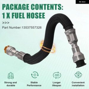BMW 13537557326 燃料ホース高圧燃料 ポンプ インレット パイプ F01 F02 F07 F10