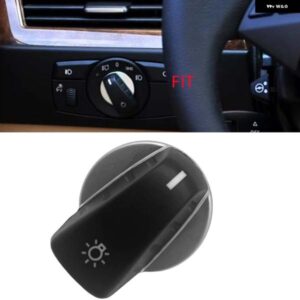 BMW 5シリーズ E60 E61 X5 E70 X6 E71 Z4 E89 2009-2015 ヘッドランプ フロント ヘッドライト ランプ ボタン カバー ヘッドライト スイッチロータリーノブ