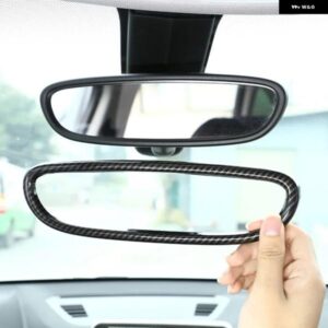 ABSクローム インテリア バックミラー フレーム カバー トリム カーアクセサリー BMW X1 F48 2016-2019 2シリーズ F45 F46 2015-2019