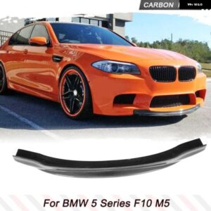 BMW 5シリーズ F10 M5 フロント バンパー リップスポイラー スプリッター エプロン 2012-2016 カーボン/FRP 社外品 バンパー ではありません