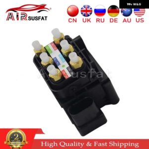 アウディ エア サスペンション ソレノイド バルブブロック Q7 ポルシェカイエン 955 957 2003-2010 VW トゥアレグ 7L 2004-2010 7L0698014 95535890104