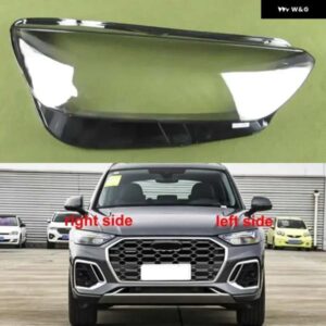 アウディ Q5 Q5L 2021-2024 ヘッドランプカバー クリアランプシェード ヘッドライト シェルレンズ プレキシガラス交換ランプシェード