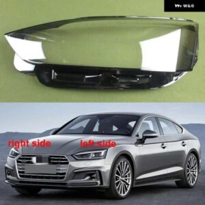 アウディ A5 2017-2020 2021 ヘッドランプクリアカバー ランプシェード ヘッドライト シェルレンズ プレキシガラス交換ランプシェード