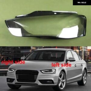 アウディ フロントヘッドランプカバー ヘッドライト シェルクリアランプシェードレンズ プレキシガラス A4 A4L B9 2013 2014 2015