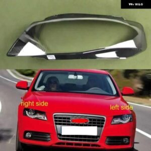 アウディ A4 A4L B8 40148 ヘッドライト ランプシェードスペシャルなクリアランプシェードシェルヘッドランプカバー プレキシガラス