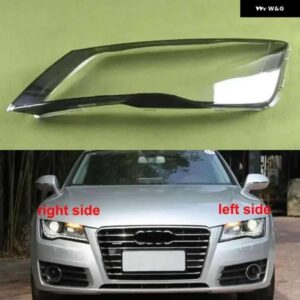 アウディ A7 RS7 2011-2014 ヘッドランプカバー クリアランプシェード ヘッドライト シェルレンズ プレキシガラス交換ランプシェード