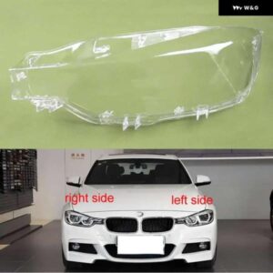 BMW 3シリーズ 2016 2017 2018 320 328 316 335 LED カーヘッドランプシェルクリア ヘッドライト カバー ランプシェードレンズ