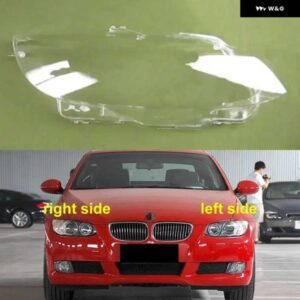 BMW M3 E92 E93 38961 2 ドアクーペ ヘッドライト カバー クリアランプシェードヘッドランプシェルレンズ プレキシガラス