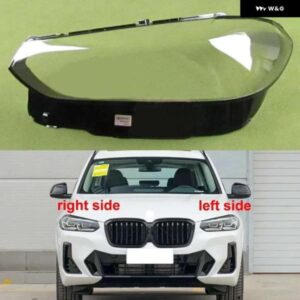 BMW X3 G08 2021-23 フロント ヘッドライト シェルクリアヘッドランプカバー ランプシェードプレキシガラス交換 LAMPSHDADE