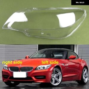 BMW Z4 E89 E85 2009-2013 ヘッドライト カバー シェードクリアランプシェードヘッドランプシェルプレキシガラス交換レンズ
