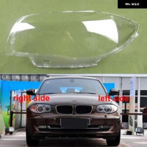 BMW 1シリーズ E82/E87 39753 ランプシェードフロント ヘッドライト カバー クリアヘッドランプシェルレンズ