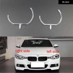 BMW 3シリーズ F30 F35 2016-19 カーデイタイムランニングライトガイドプレート ヘッドライト エンジェルアイチューブ ストリップ