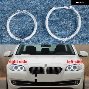 BMW 5シリーズ F10 F18 2011 2012 2013 カー DRL デイタイムランニングライトガイドリング ヘッドライト エンジェルアイライトチューブ