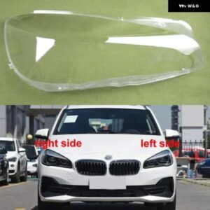 BMW F45 F46 2シリーズ 216I 218I 220I 225I ワゴン 2016-2019 ヘッドランプカバー クリアランプシェード ヘッドライト シェルプレキシガラス