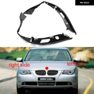 BMW 2004-2010 5シリーズ E60 520 523 525 528 530 535 ヘッドライト ゴムシールストリップトリムヘッドランプ装飾ストリップ