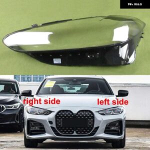 BMW 4シリーズ M4 F32 F33 F36 F82 2020 2021 ヘッドランプカバー クリア ヘッドライト レンズ プレキシガラス交換ランプシェード