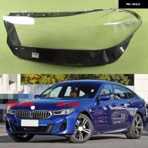 BMW 6シリーズ GT 6GT G32 2021 2022 ヘッドライト レンズ シェルクリアヘッドランプカバー 交換ランプシェードプレキシガラス