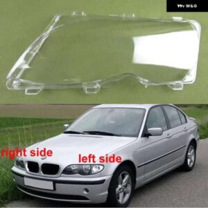 BMW E46 3シリーズ 316 318 320 325 328 330 2002 2003 2004 ヘッドライト シェルクリアヘッドランプカバー ランプシェードプレキシガラス