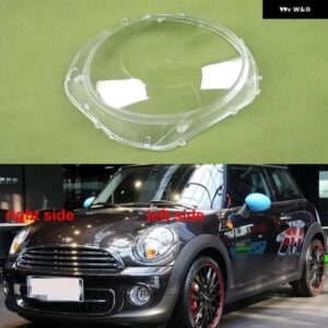 BMW ミニ R55 R56 2007-2013 ヘッドライト レンズ カバー クリアランプシェードヘッドランプシェルプレキシガラス交換ランプシェード