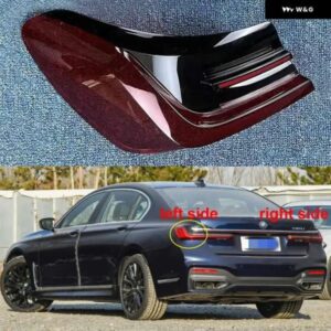 BMW 7シリーズ G11 G12 2019-21 カーリアアウターテールランプカバー ブレーキライトシェル交換ランプシェード