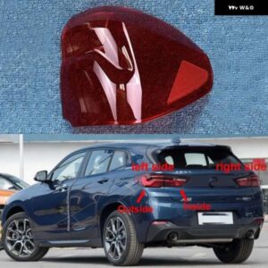 BMW X2 2020-23 カーリアアウター テールライト シェルテールランプカバー ランプシェード交換