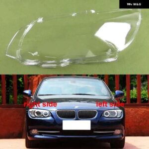 BMW M3 E92 E93 2010-13 2 ドアクーペ ヘッドライト カバー シェードヘッドランプシェルクリアランプシェードレンズ プレキシガラス