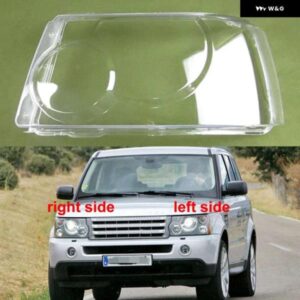 ランドローバー レンジローバースポーツ 2005-2009 ヘッドライト カバー クリアヘッドランプシェルレンズ プレキシガラス交換ランプシェード