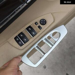 BMW 7シリーズ F01 F02 G11G12 ABS カーボンウィンドウリフト スイッチボタン フレームカバー トリム ステッカー カー
