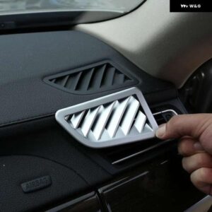 BMW 7シリーズ F01 F02 2009-2014 ABS ダッシュボード 空調コンセントフレーム装飾カバー ステッカー カー