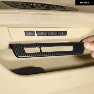 BMW 7シリーズ F01 F02 2009-14 カースタイリング ABS /カーボンカーシート メモリボタン フレームカバー ステッカー カー