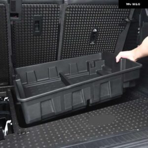 ランドローバー ディフェンダー 110 2020-2024 ABS ブラックトランク収納ボックス分類ボックストリムカー