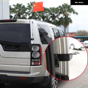 ランドローバー ディスカバリー 4 2010-2016 ステンレスト ランクリアテールゲート ラジオ アンテナ ブラケットベースカー